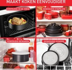 Tefal Ingenio Unlimited Pannenset - Koekenpannen Ø24 En 28 Cm + Handgreep -Tefal 1200x1158 1