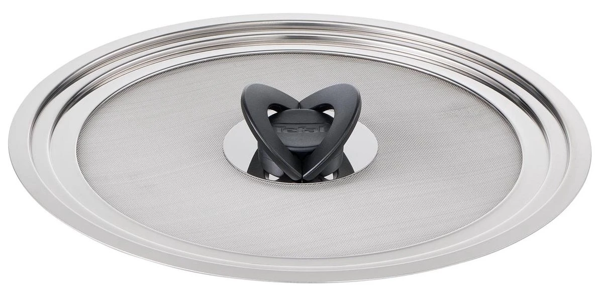 Tefal Ingenio Anti-spat Deksel - 24-30 Cm - RVS 5 Tefal Ingenio Anti-spat Deksel - 24-30 Cm - RVS - Afbeelding 3