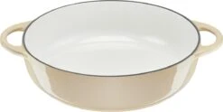 Tefal LOV Lage Braadpan - 3.8L - Ø28 Cm - Beige -Tefal 1200x604 1