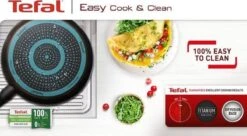 Tefal Sauteerpan Cook & Clean 26 Cm Aluminium Zwart -Tefal 1200x660