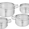 Tefal Nordica Pannenset 4 Delig - Steelpan Ø16 Cm & Kookpan Ø 18 + Ø 20 + Ø 24 Cm 2 Tefal Nordica Pannenset 4 Delig - Steelpan Ø16 Cm & Kookpan Ø 18 + Ø 20 + Ø 24 Cm -Tefal 1200x739