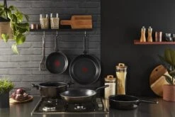 Tefal XL Force Pannenset 3 Delig - Kookpannen Ø 24 Cm + Ø 28 Cm & Wokpan Ø 28 Cm - Niet Geschikt Voor Inductie -Tefal 1200x800 33