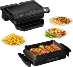 Tefal OptiGrill+ GC7148 + Snacking & Baking Accessoire -Tefal 1822049
