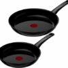 Tefal Renew On Keramische Koekenpannenset 24 + 28 Cm Zwart -Tefal 1917363