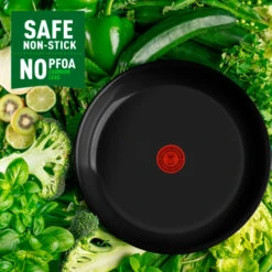 Tefal Renew On Keramische Koekenpan 24 Cm Zwart -Tefal 1933306