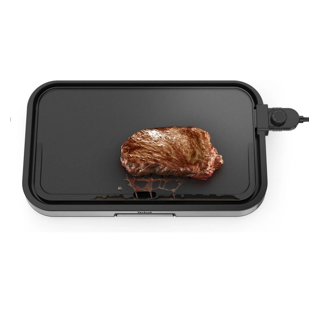 Tefal CB631D Giant Plancha Bakplaat Zwart/RVS 4 Tefal CB631D Giant Plancha Bakplaat Zwart/RVS - Afbeelding 2