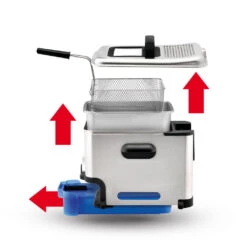 Tefal FR8040 Friteuse 2300W 3.5L Zwart/RVS -Tefal 3045386366545 5