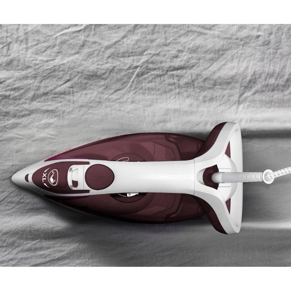 Tefal FV5714 Easygliss Plus Stoomstrijkijzer 2400W Bordeaux/Wit 6 Tefal FV5714 Easygliss Plus Stoomstrijkijzer 2400W Bordeaux/Wit - Afbeelding 4