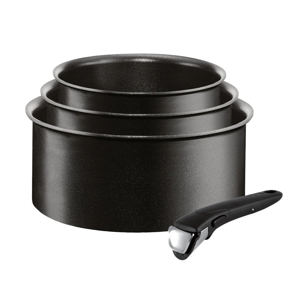 Tefal Ingenio Expertise Steelpannen Set 16/18/20 + Handgreep 3 Tefal Ingenio Expertise Steelpannen Set 16/18/20 + Handgreep