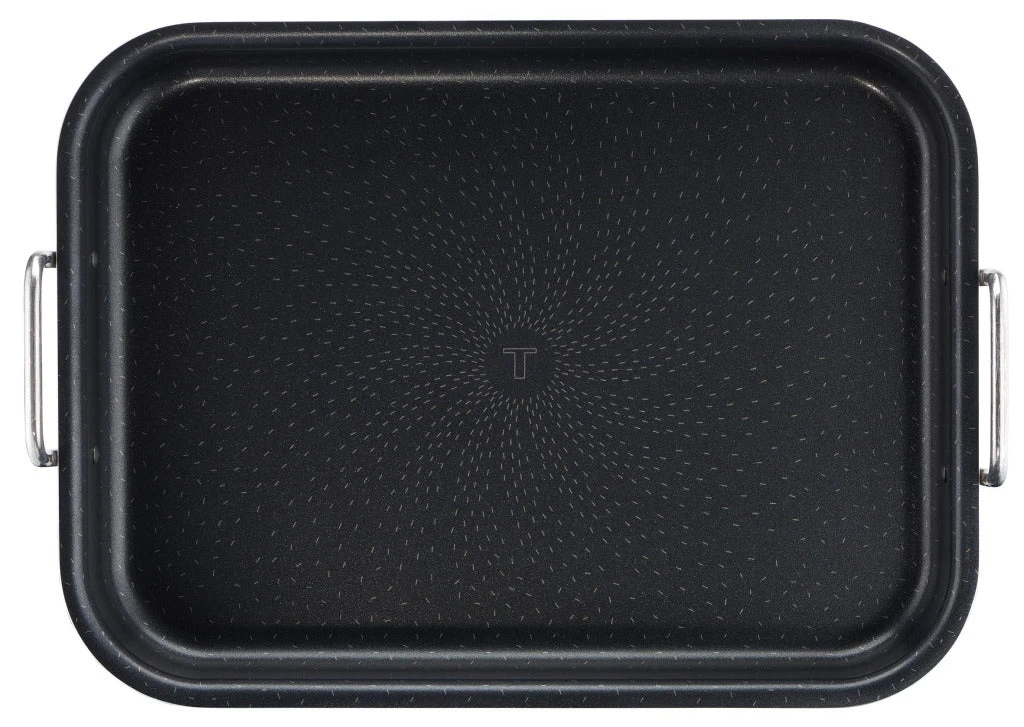 Tefal Success Professionele Braadslede Met Handgreep 27x37cm 4 Tefal Success Professionele Braadslede Met Handgreep 27x37cm - Afbeelding 2