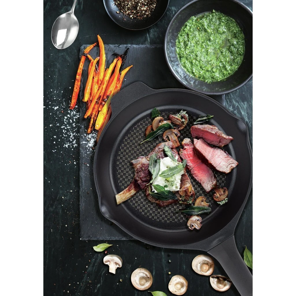 Tefal Aroma Koekenpan 28 Cm Zwart 6 Tefal Aroma Koekenpan 28 Cm Zwart - Afbeelding 4