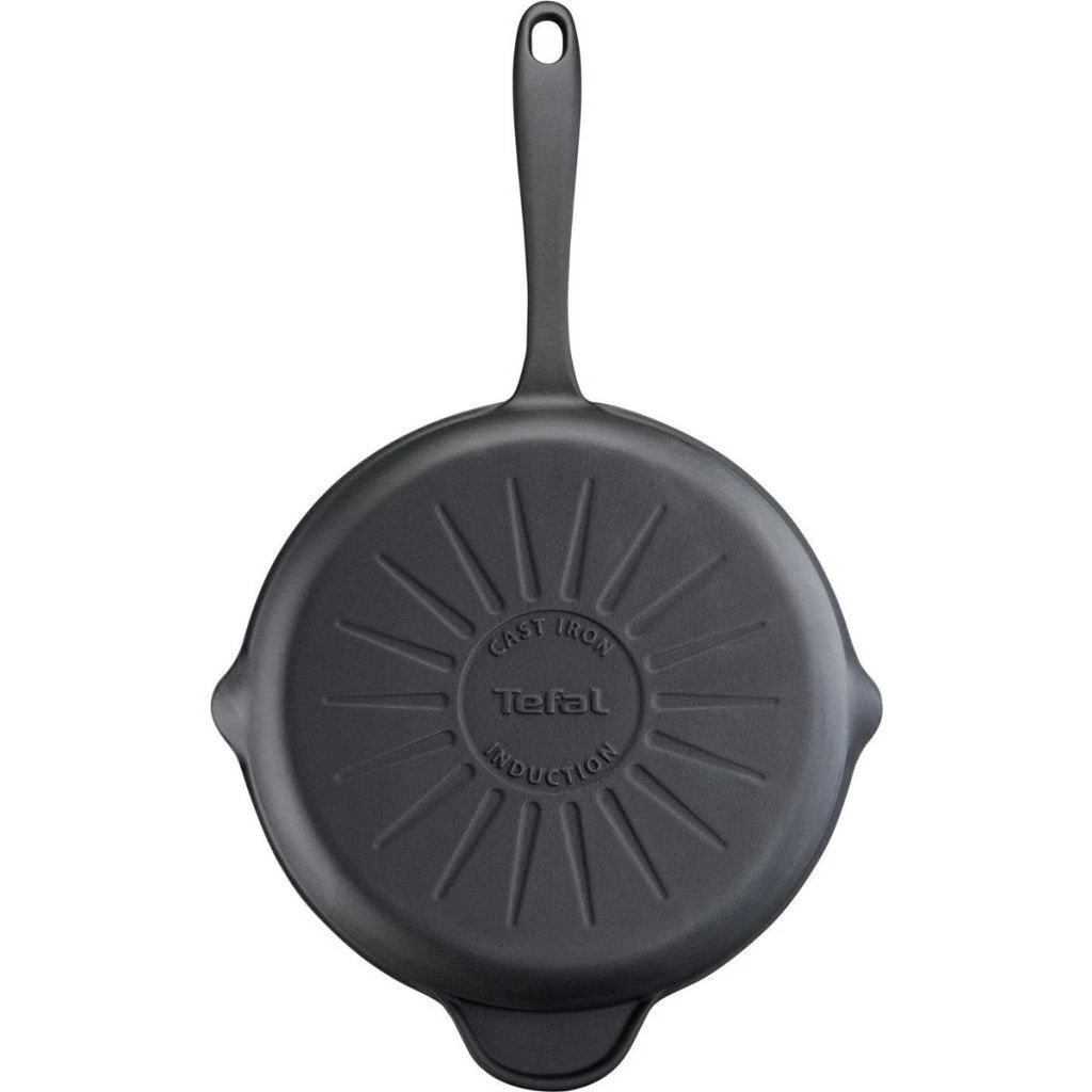 Tefal E2250504 Tradition Gietijzeren Koekenpan 26 Cm Zwart 4 Tefal E2250504 Tradition Gietijzeren Koekenpan 26 Cm Zwart - Afbeelding 2