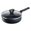 Tefal XL Force Hapjespan 24 Cm Zwart 1 Tefal XL Force Hapjespan 24 Cm Zwart -Tefal 3168430326422 1