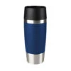 Tefal K30821 Travel Mug Isoleerbeker 0.36L RVS/Blauw -Tefal 4168430000888 0