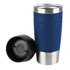 Tefal K30821 Travel Mug Isoleerbeker 0.36L RVS/Blauw -Tefal 4168430000888 3