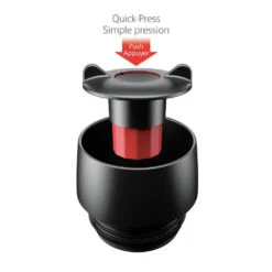 Tefal K30812 Travel Mug Isoleerbeker 0.5L RVS/Zwart -Tefal 4168430000949 3