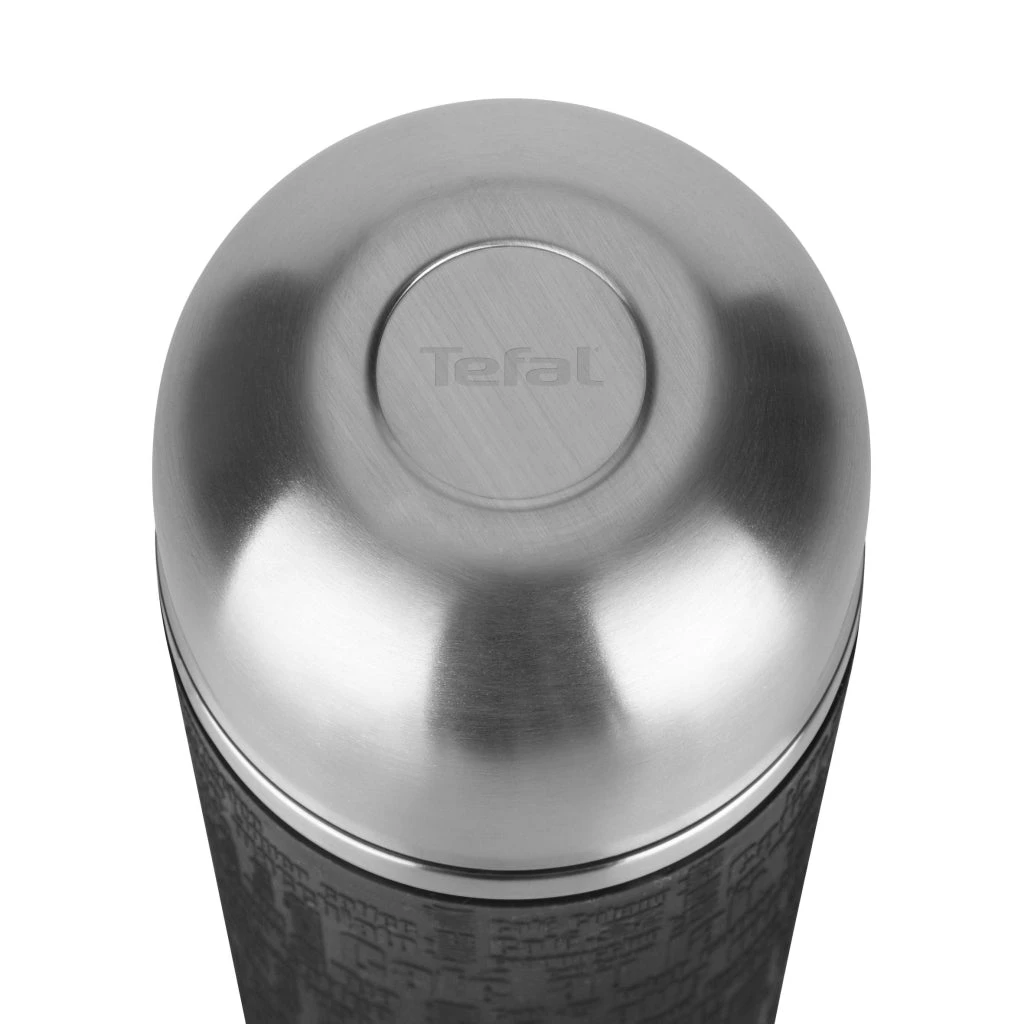Tefal K30644 Senator Isoleerfles 1L RVS/Zwart 5 Tefal K30644 Senator Isoleerfles 1L RVS/Zwart - Afbeelding 3