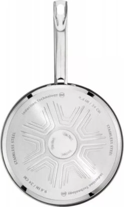 Tefal Intuition Pannenset 5-Pannen Kookset - Steelpan Ø 16 Cm, Kookpan 18/20/24 Cm, Soeppan 22 Cm - Zilver -Tefal 721x1200