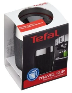 Tefal Travel Mug Thermobeker - 200 Ml - RVS/Zwart -Tefal 927x1200
